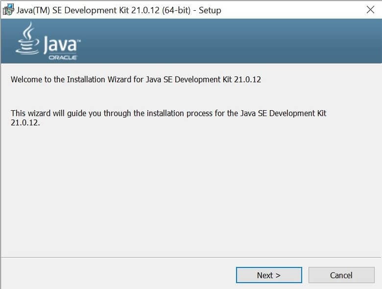 Installing Java Software Development Kit