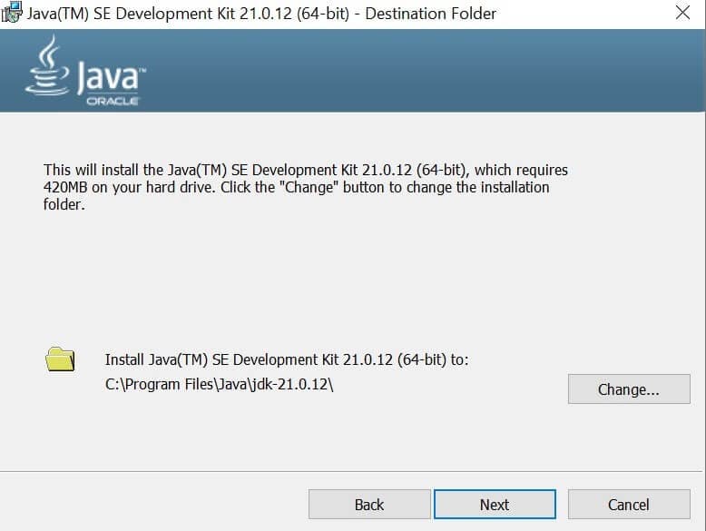 Installing Java Software Development Kit