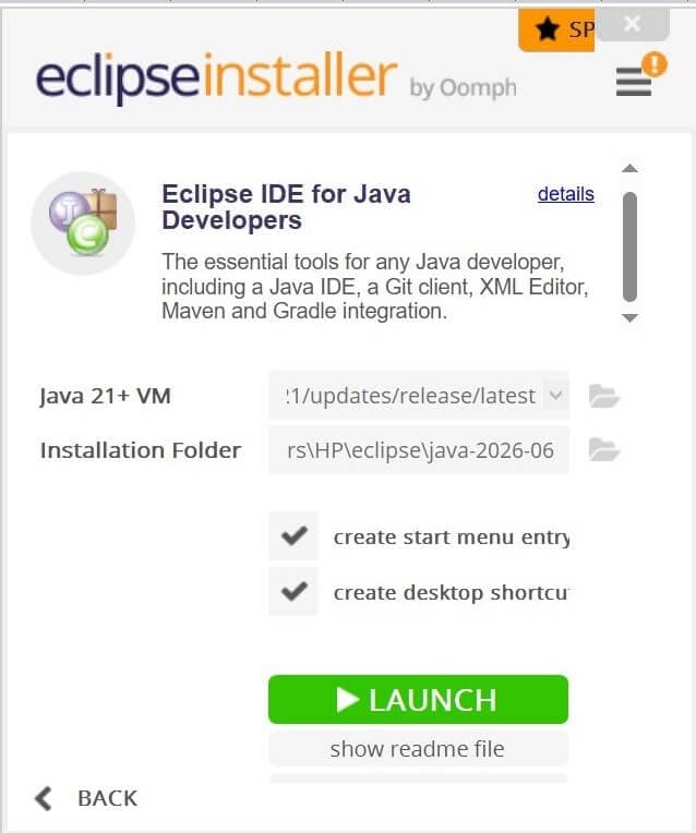 Install Eclipse IDE for Selenium