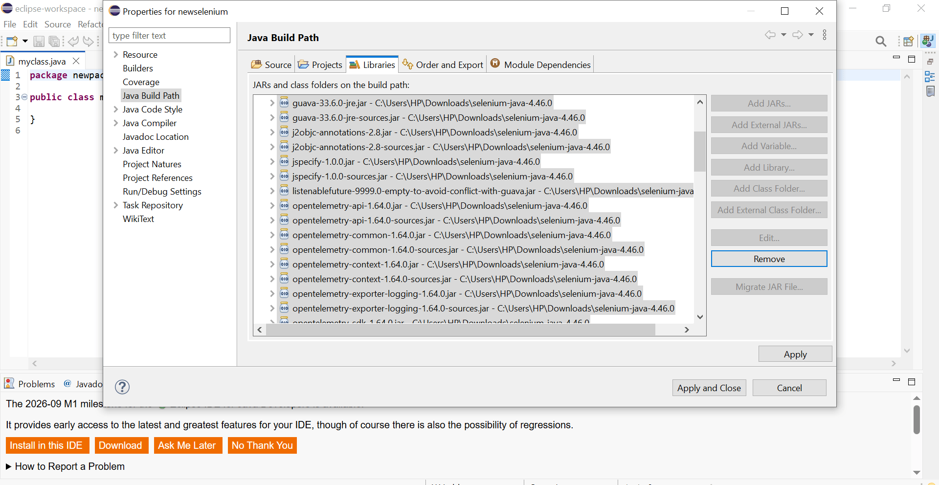 Installing Selenium WebDriver on Windows