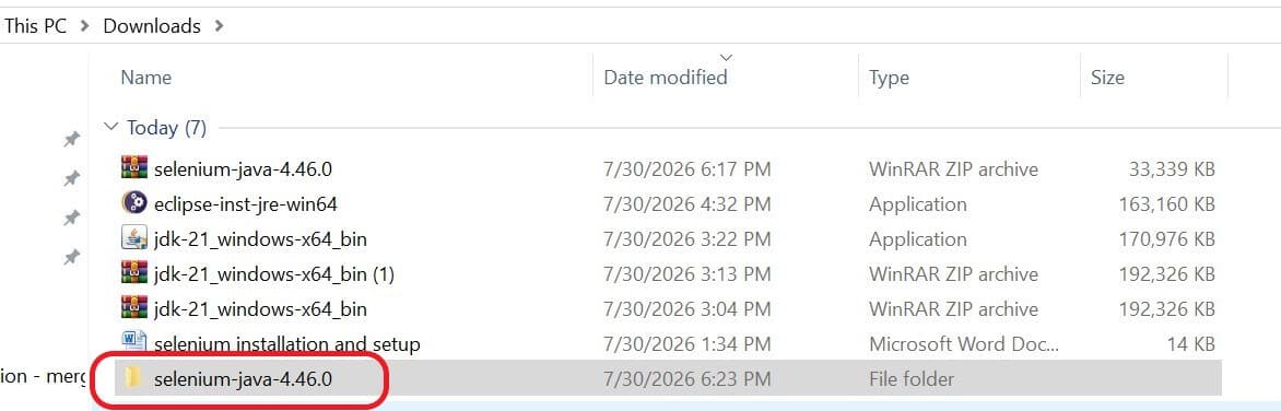 Installing Selenium WebDriver on Windows