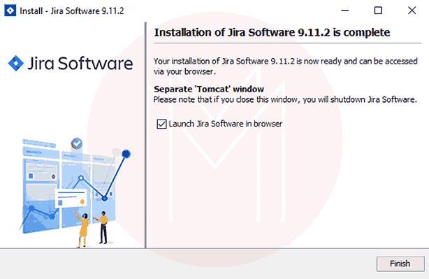 Installation of JIRA on Windows Step 8