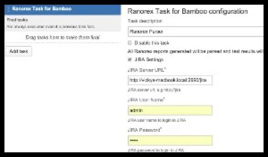 How to integrate Ranorex with Bamboo CI?