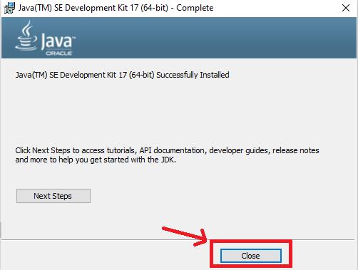 Java Development Kit Installation