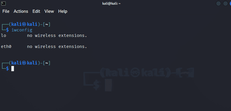 linux networking commands iwcofig