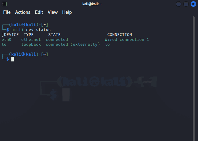 linux networking commands nmcli