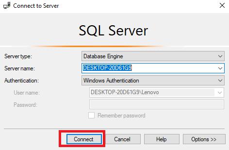 SQL Server Installation Step 26