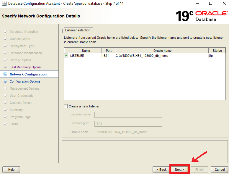 Oracle Apex Database Installation and Configuration 29