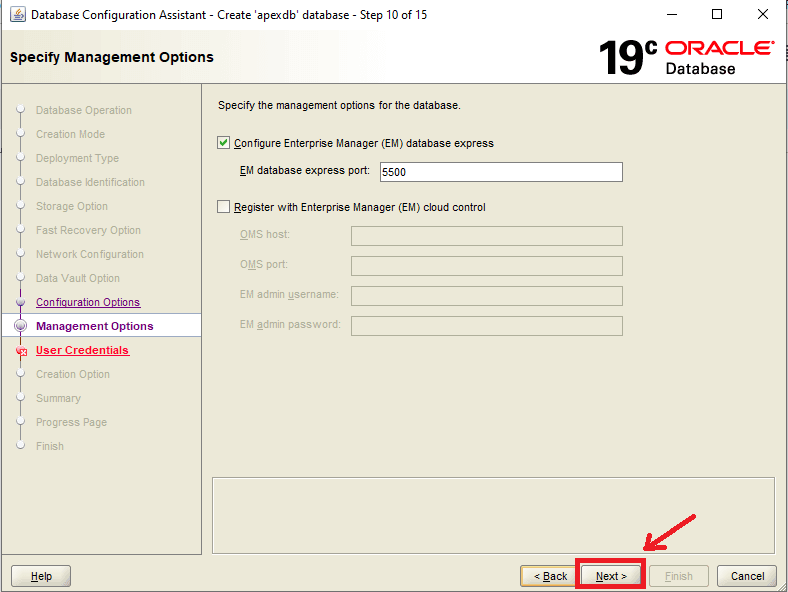 Oracle Apex Database Installation and Configuration 32