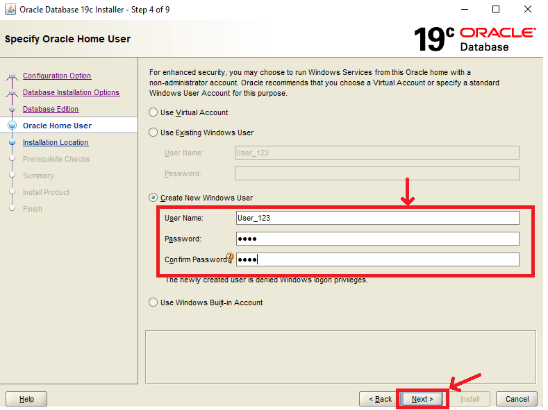 Oracle Apex Database Installation and Configuration 8