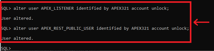 Oracle Apex Installation 18