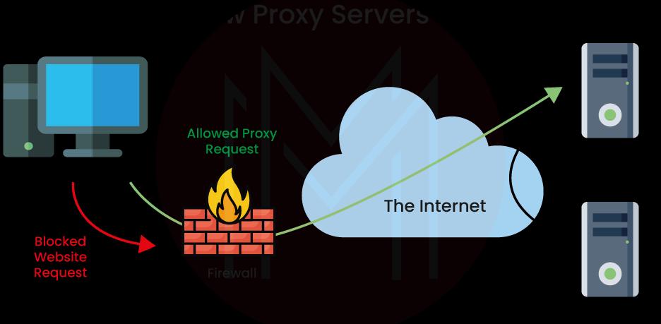 Use of proxy server
