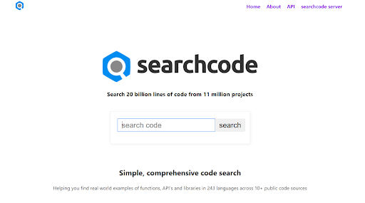 search code osint tool