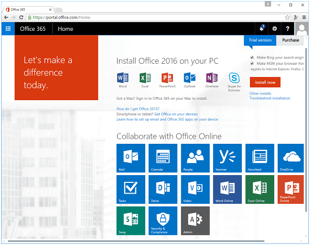 SharePoint Central Administration