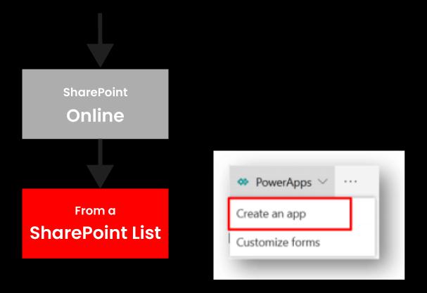 Build App with PowerApps
