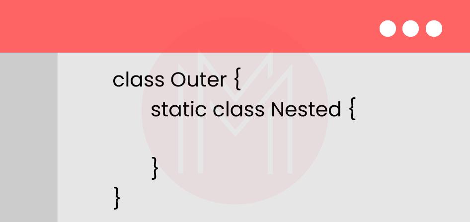  static class