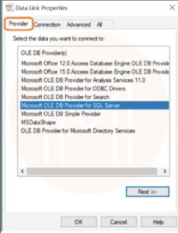 testing connection to sql server8